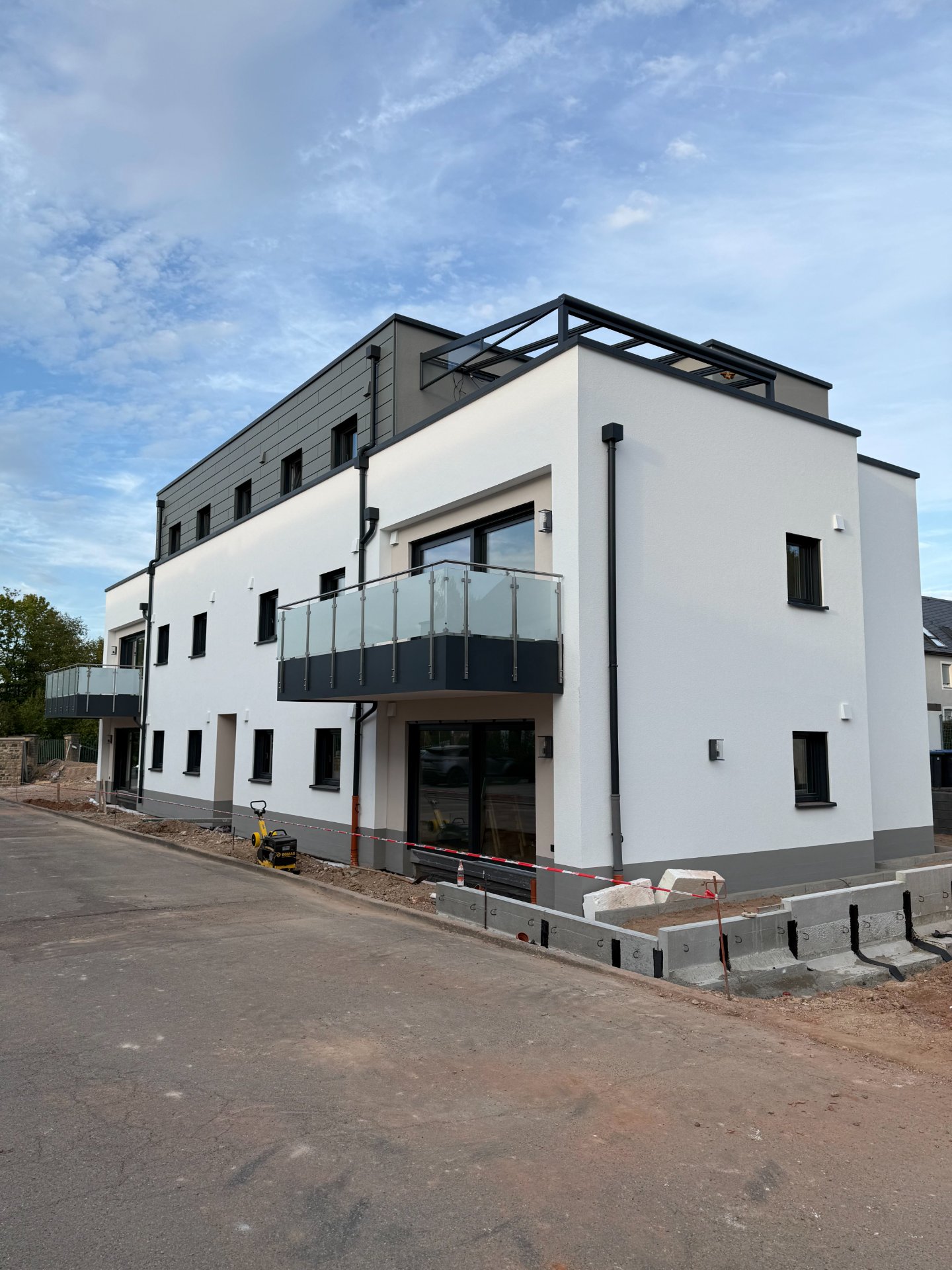 Baufortschritt Gebäude 3 – Status Außenansicht