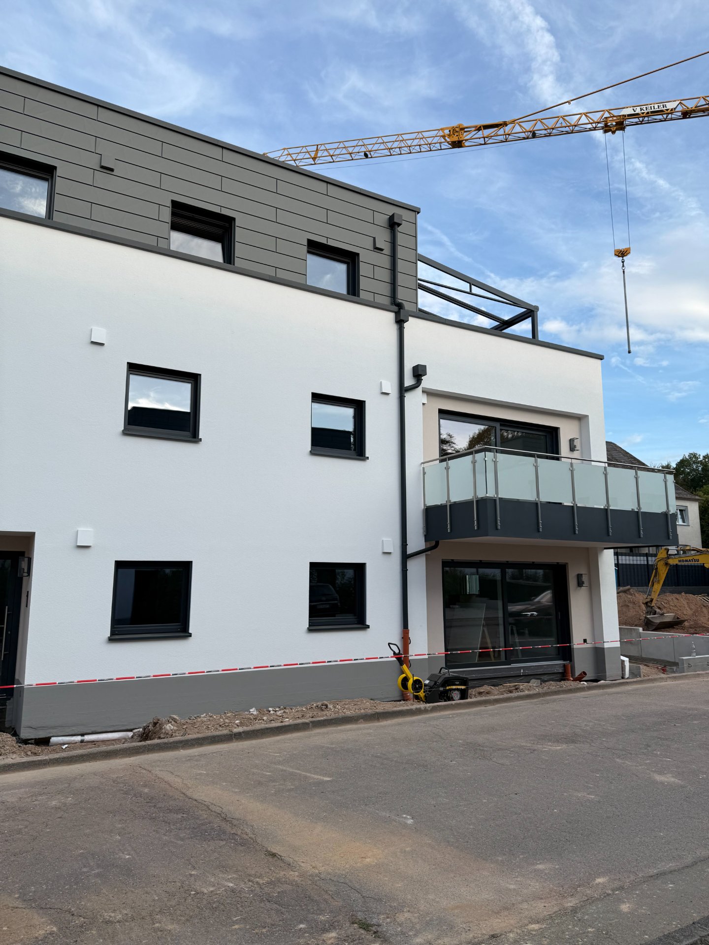 Baufortschritt Gebäude 3 – Status Außenansicht