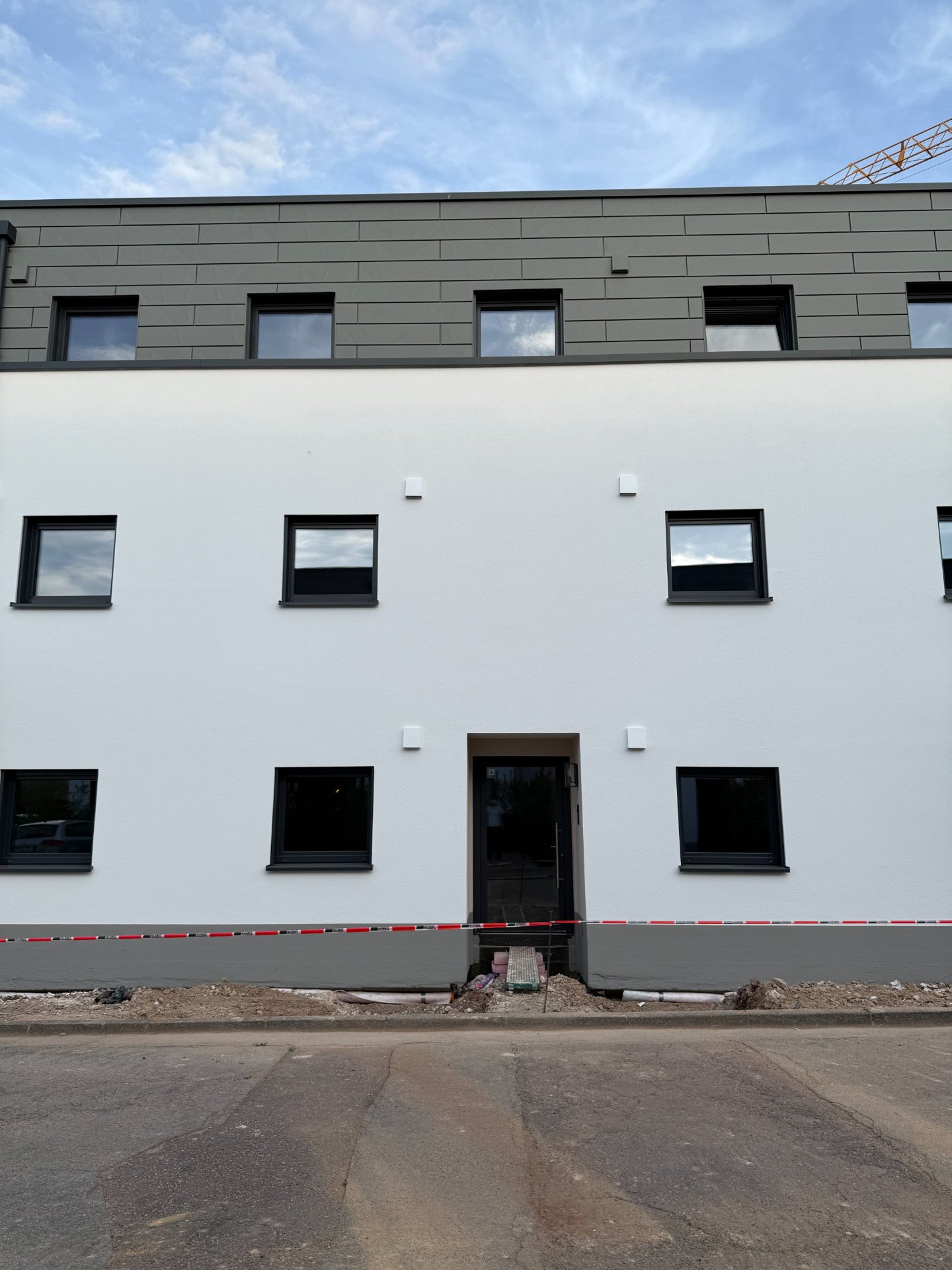 Baufortschritt Gebäude 3 – Status Außenansicht